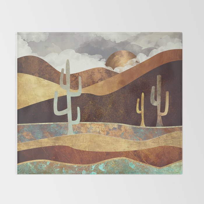 Patina Desert Throw Blanket Gallery Image 2