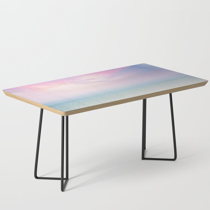 Pink Sunset, Ocean Art Coffee Table Gallery Image 1