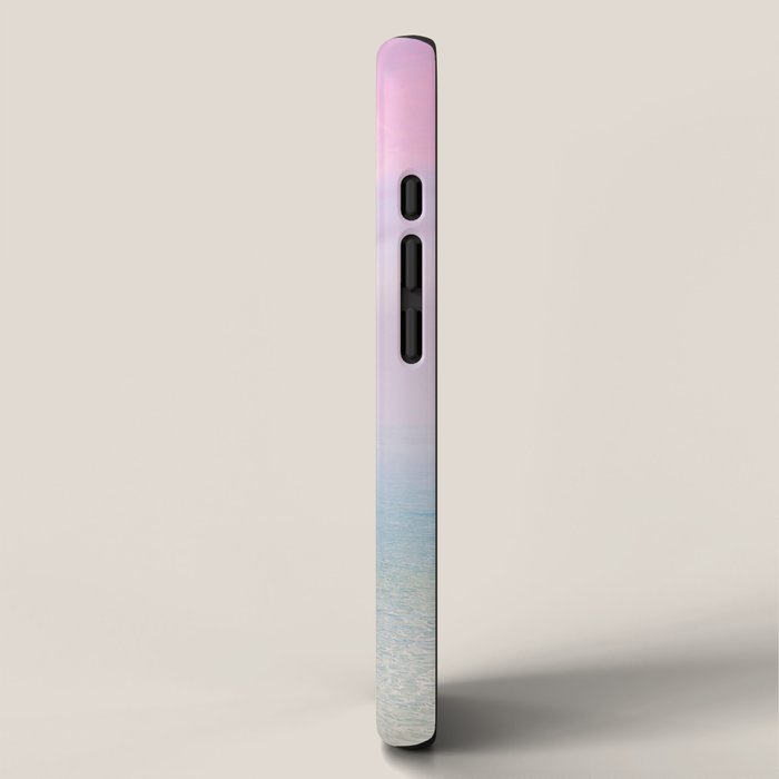 Pink Sunset, Ocean Art iPhone Case Gallery Image 2
