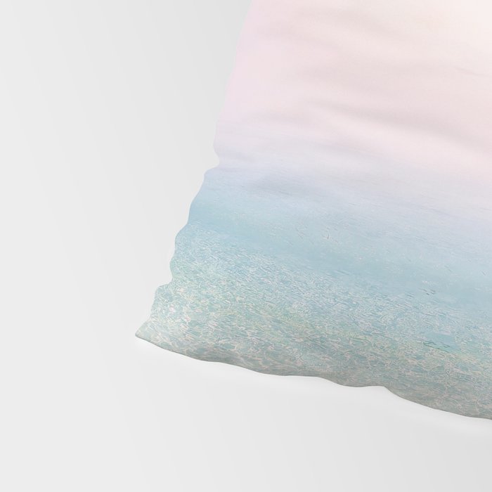 Pink Sunset, Ocean Art Pillow Sham Gallery Image 4