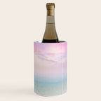 Pink Sunset, Ocean Art Wine Chiller Gallery Image 1