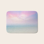 Pink Sunset, Ocean Art Bath Mat Gallery Image 1