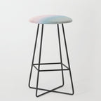 Pink Sunset, Ocean Art Stool Gallery Image 1