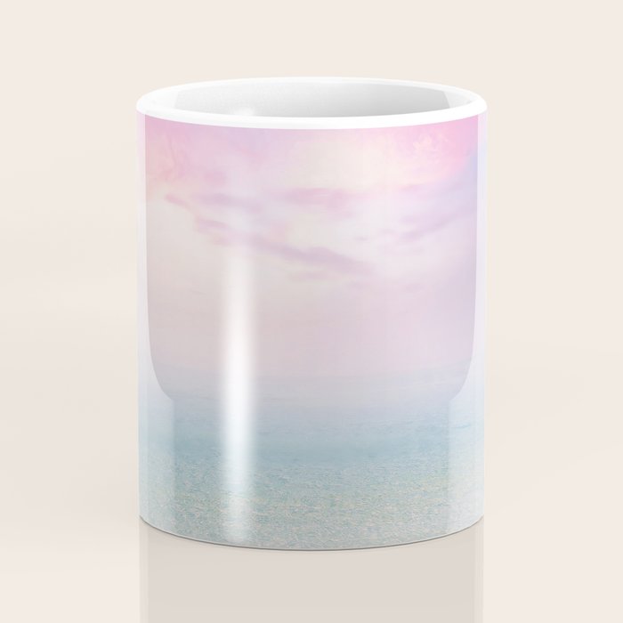 Pink Sunset, Ocean Art Coffee Mug Gallery Image 4