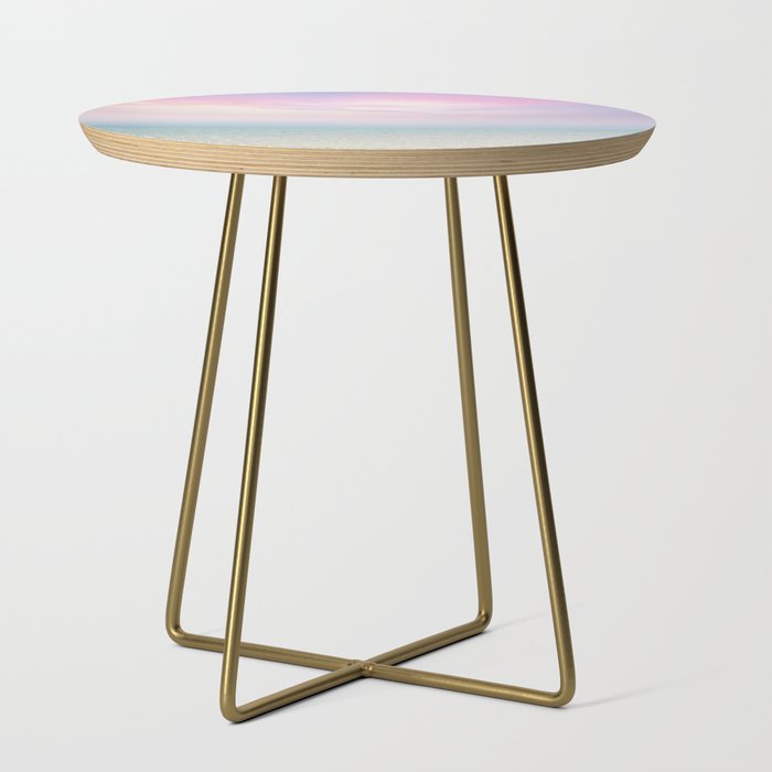 Pink Sunset, Ocean Art Side Table Gallery Image 1