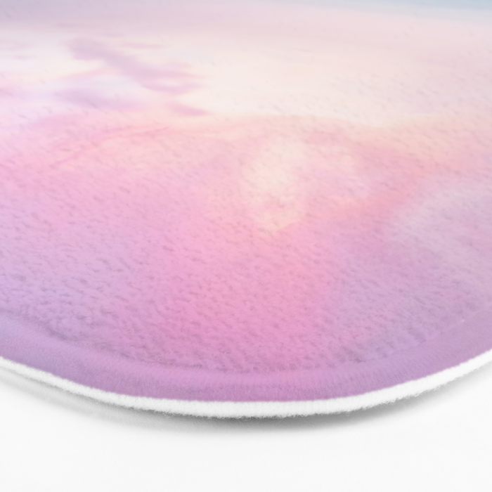 Pink Sunset, Ocean Art Bath Mat Gallery Image 3