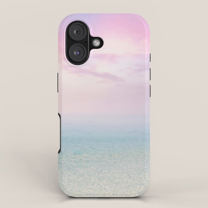 Pink Sunset, Ocean Art iPhone Case Gallery Image 1