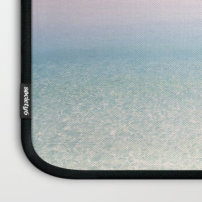 Pink Sunset, Ocean Art Laptop Sleeve Gallery Image 3