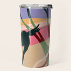 Expressive Running Horse in the Countryside  Travel Mug Gallery Image 2