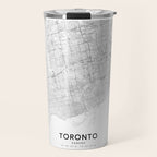 Toronto Map, Art Print By LandSartprints Travel Mug Gallery Image 1