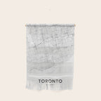 Toronto Map, Art Print By LandSartprints Wall Hanging Gallery Image 1