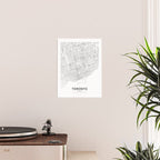 Toronto Map, Art Print By LandSartprints Poster Gallery Image 2