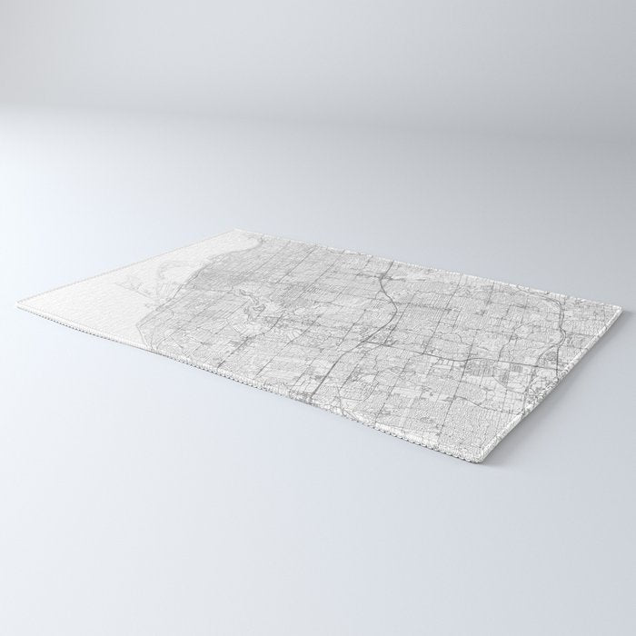 Toronto Map, Art Print By LandSartprints Rug Gallery Image 3