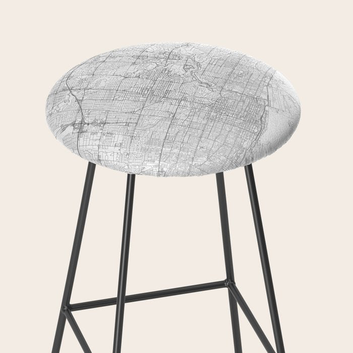 Toronto Map, Art Print By LandSartprints Stool Gallery Image 2