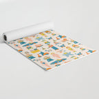 Vintage toy box Yoga Mat Gallery Image 2