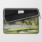Congressional Golf Course 10th Hole Laptop Sleeve Gallery Image 2
