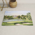 Congressional Golf Course 10th Hole Rug Gallery Image 1