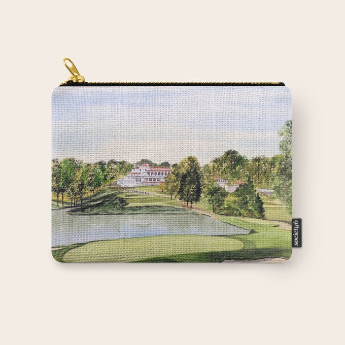 Congressional Golf Course 10th Hole Carry All Pouch Gallery Image 1