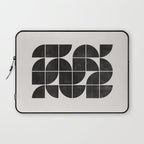 Mid-Century Modern No.35 - Woodblock Print Laptop Sleeve Gallery Image 1