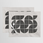 Mid-Century Modern No.35 - Woodblock Print Placemat Gallery Image 1