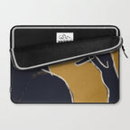 Minimal Abstract Art Woman Portrait 2 Laptop Sleeve Gallery Image 2