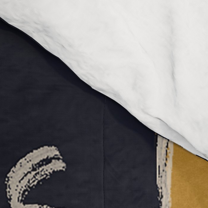 Minimal Abstract Art Woman Portrait 2 Comforter Gallery Image 4