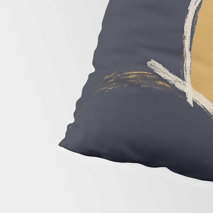Minimal Abstract Art Woman Portrait 2 Pillow Sham Gallery Image 4