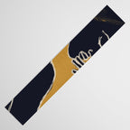 Minimal Abstract Art Woman Portrait 2 Table Runner Gallery Image 3