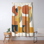 Modern Abstract Art 148 Window Curtain Gallery Image 5