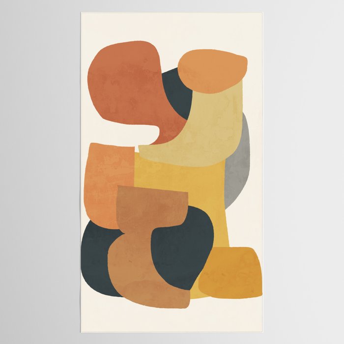 Modern Abstract Art 148 Tablecloth Gallery Image 2
