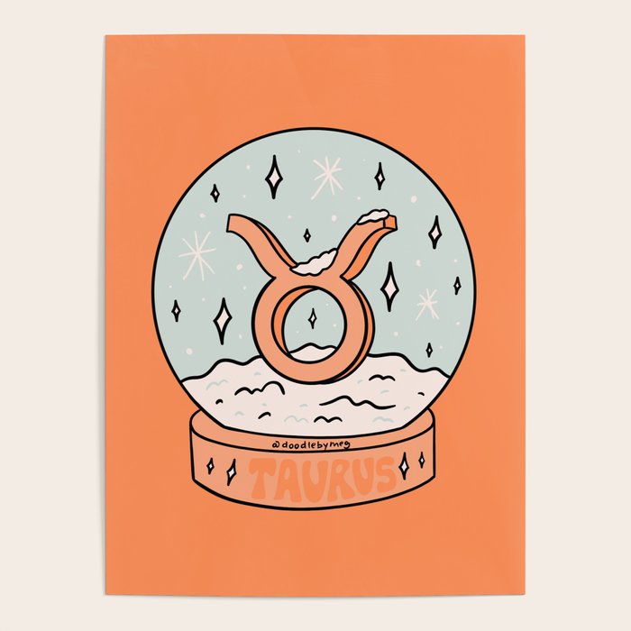 Taurus Snow Globe Poster Gallery Image 4