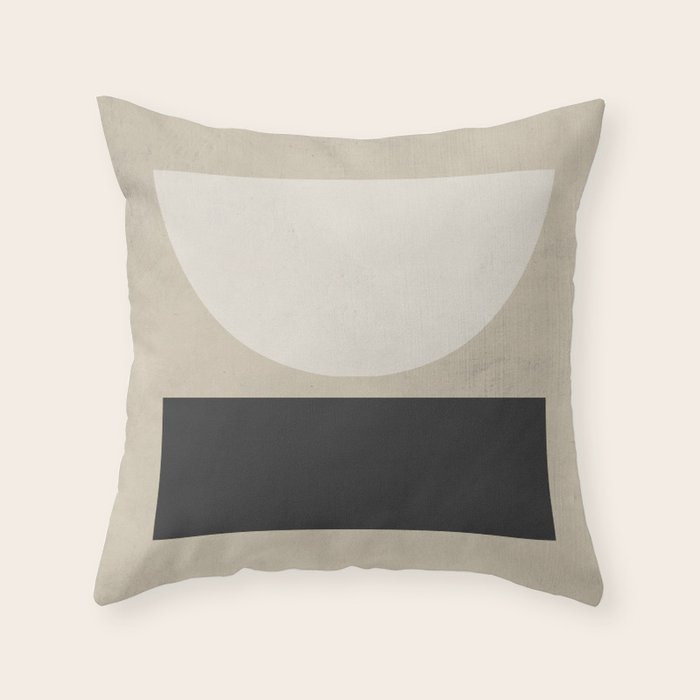 Modern Minimal Throw Pillow Gallery Image 1