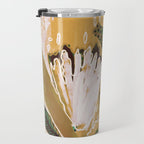 Magic Wildflowers / Yellow & Green Travel Mug Gallery Image 3