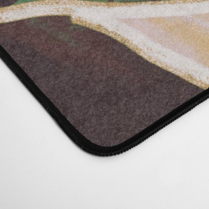 Magic Wildflowers / Yellow & Green Desk Mat Gallery Image 4
