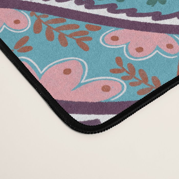 Whimsical Paisley Dance Desk Mat Gallery Image 4