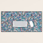 Whimsical Paisley Dance Desk Mat Gallery Image 1