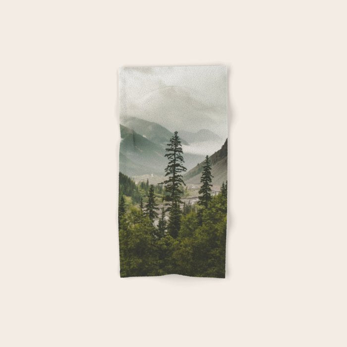 Mountain Valley of Forever Bath Towel