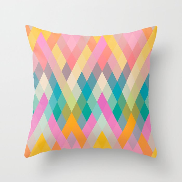 Mountain Sunrise Throw Pillow Gallery Image 1