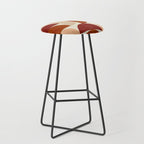 abstract retro shapes earthy 6 Stool Gallery Image 1