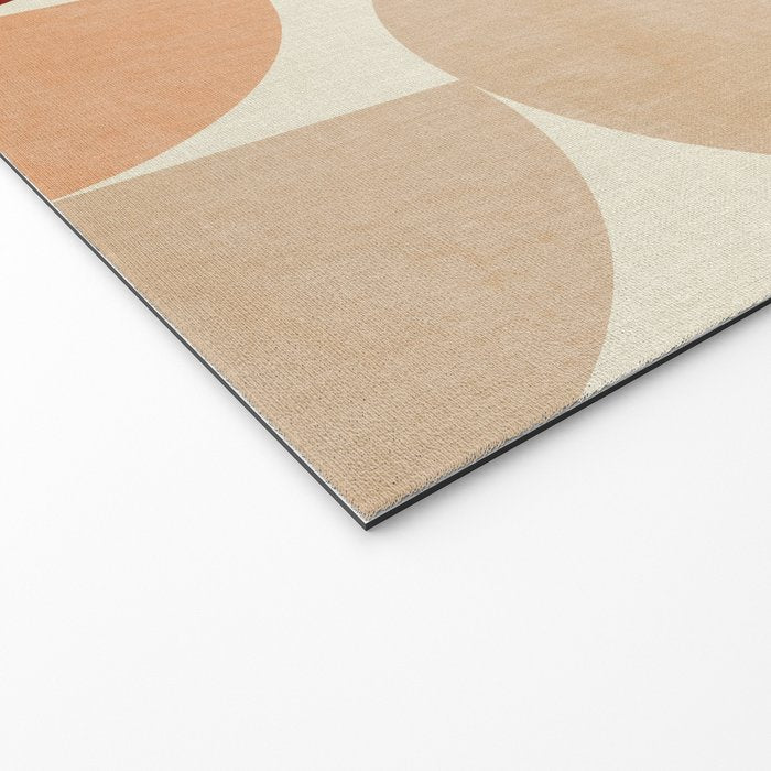 abstract retro shapes earthy 6 Welcome Mat Gallery Image 2