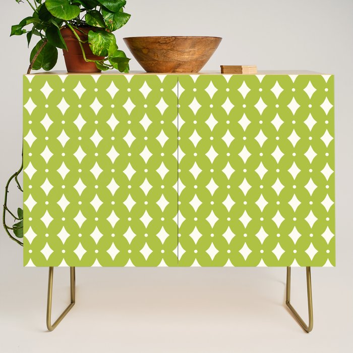 Vintage Stars XVIII Chartreuse Green Credenza Gallery Image 1