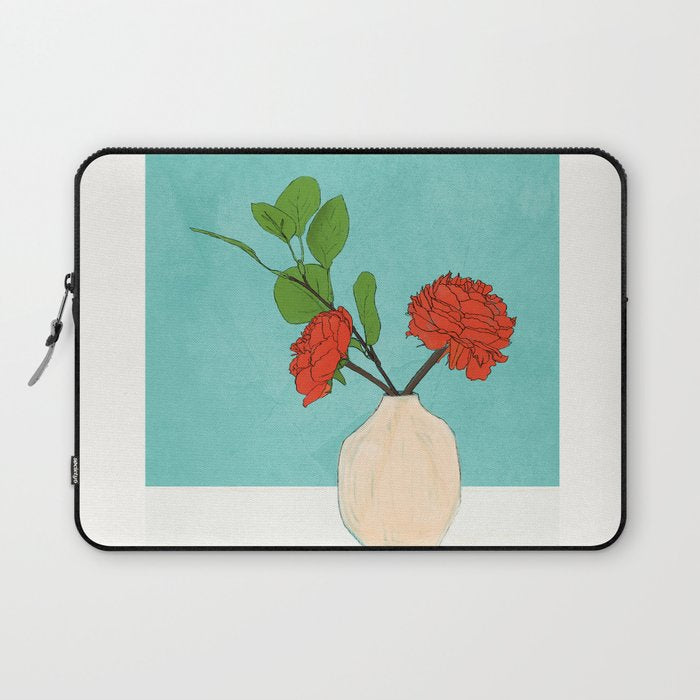 Thought of you Blue Laptop Sleeve Gallery Image 1