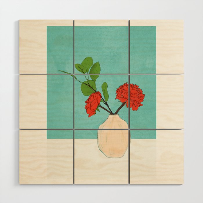 Thought of you Blue Wood Wall Art Gallery Image 1