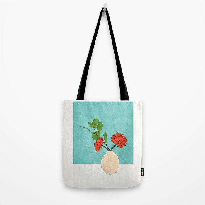 Thought of you Blue Tote Bag Gallery Image 2