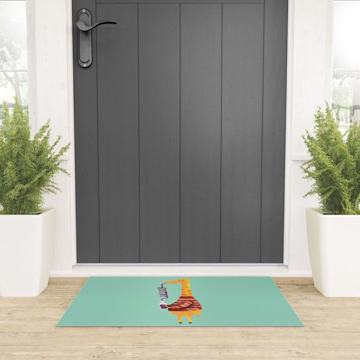 Crazy Straw Welcome Mat Gallery Image 3