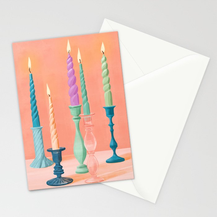 Joyful Lights Stationery Card Gallery Image 2