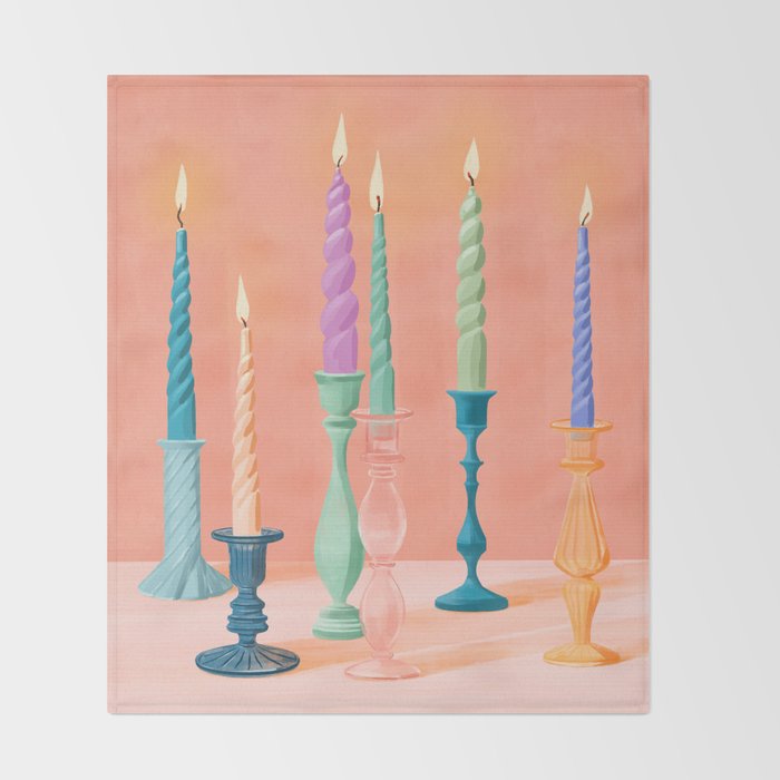 Joyful Lights Throw Blanket Gallery Image 2