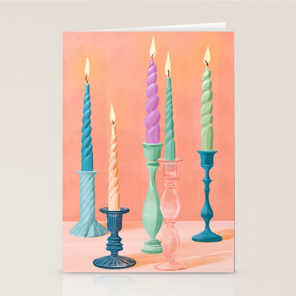 Joyful Lights Stationery Card Gallery Image 2