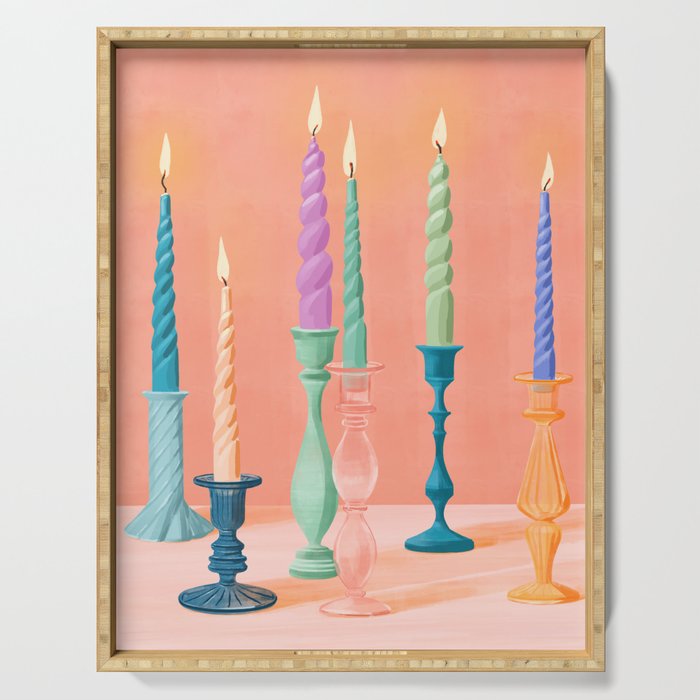 Joyful Lights Serving Tray Gallery Image 1