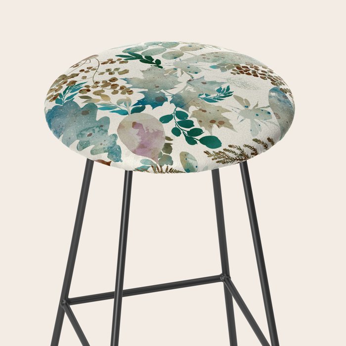 Autumn Botanical Bliss  Stool Gallery Image 2